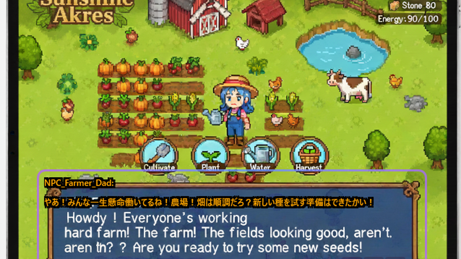 Translation Lens - Main interface